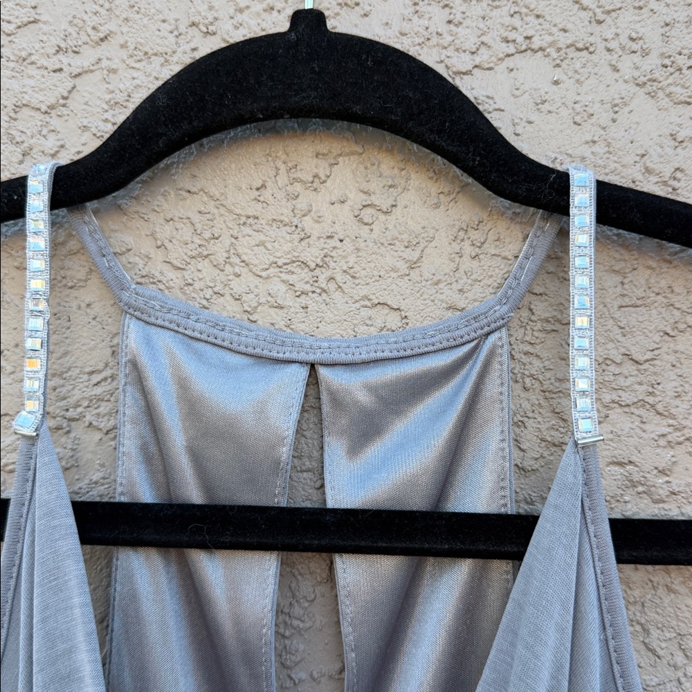 Bcbgeneration Silver Backless Dress - image 7